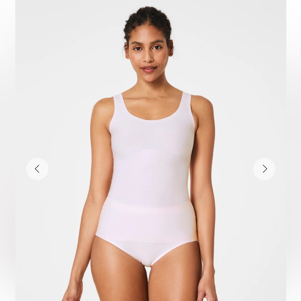 Spanx Supima White Cotton tank